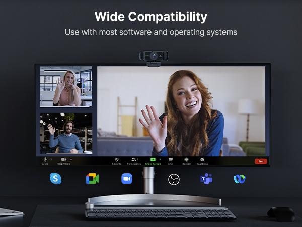 N680P 1080p webcam supports various applications