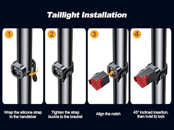cycling lights for road bike rear bike light rechargeable