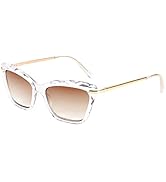 FEISEDY Vintage Cat Eye Reading Sunglasses Full Lens Women Sun Reader Glasses Spring Hinges B2896