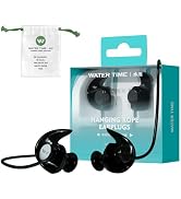 WATERTIME Waterproof Swimming Neckband Ear Plugs for Adults - Reusable Silicone Ear Plugs for Wom...