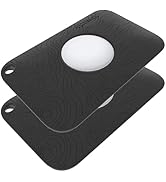 [Never Pops Out, Double-Sided Flat] Upgraded AirTag Holder for Wallet, Apple AirTag Card Case, Sl...