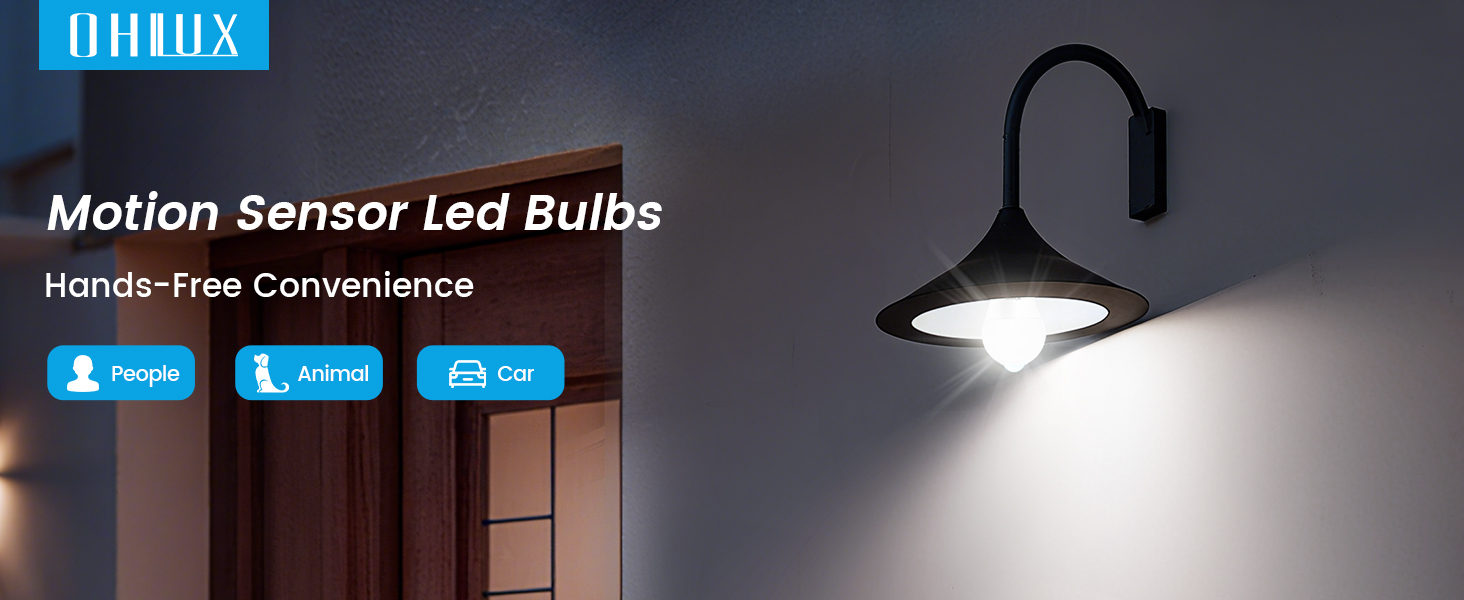 motion sensor bulbs