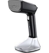 Steamer for Clothes - 1800W Powerful Steam, 2 Modes for Wet and Dry Ironing, 20-Second Fast Heat-...