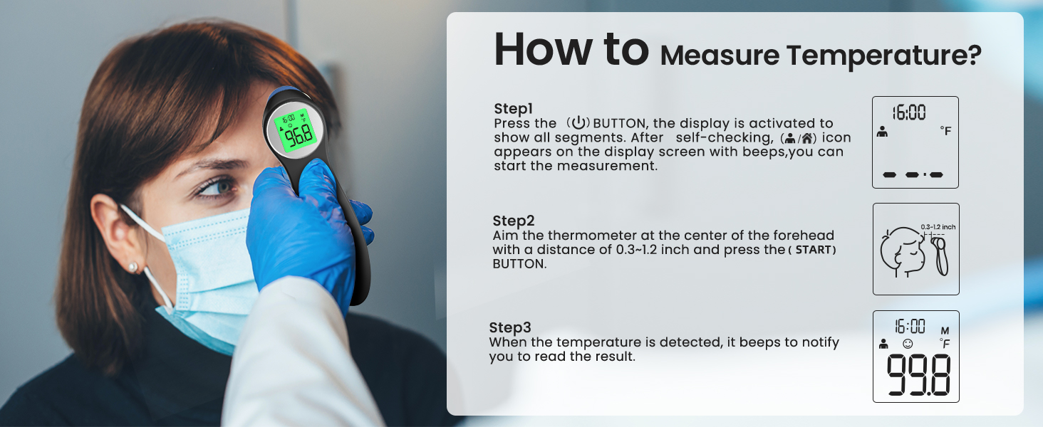 baby forehead thermometer for infants