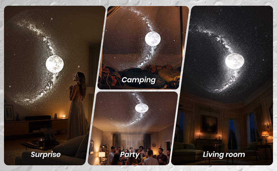 night sky projector starry sky lamp moon light galaxy light ceiling stars