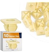 GOOACC 50pcs License Plate Nuts for Chevrolet Colorado Malibu Silverado GMC Canyon Sierra Buick C...