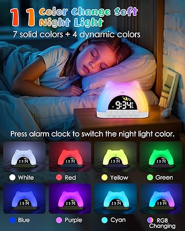 Homiyteck Kids Alarm Clock