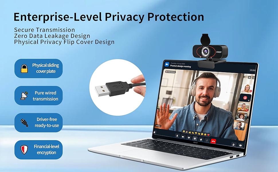 WEISHIN webcam Enterprise-level security