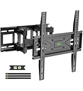 USX MOUNT Full Motion TV Wall Mount for Most 32-70 inch TVs up to 99 lbs, Wall Mount TV Bracket w...