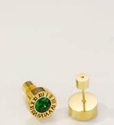 Findchic Stainless Steel Birthstone Earrings