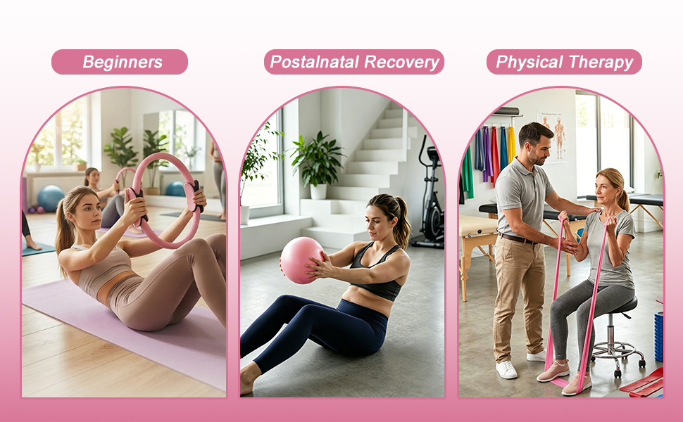pilates set for women