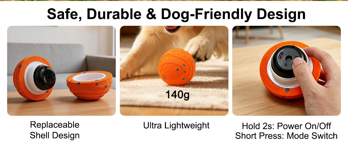 Safe, Durable &amp;amp; Dog-Friendly Design Dog Ball