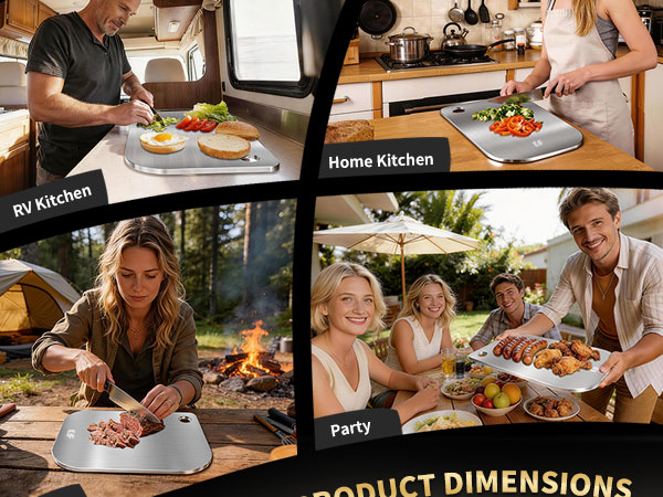 Stainless Steel Chopping Board