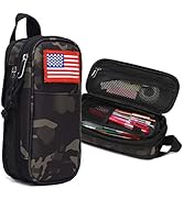 Pencil Case Big Capacity High Large Storage Tactical Small Tool Pouch Bag Marker Pen Case Station...