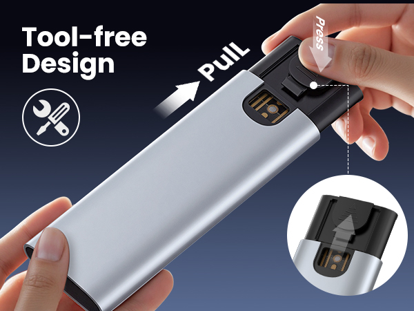 tool-free design