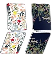 dcdcee Pocket Mirror, Small Travel Mirror with Magnification, Portable Double-Sided Magnifying Co...