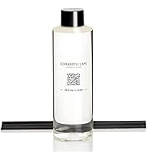 Chloefu LAN Fresh Linen Reéd Diffuser Refill 200ml/6.76 fl oz, Natural Essential Scented Oil, Bes...