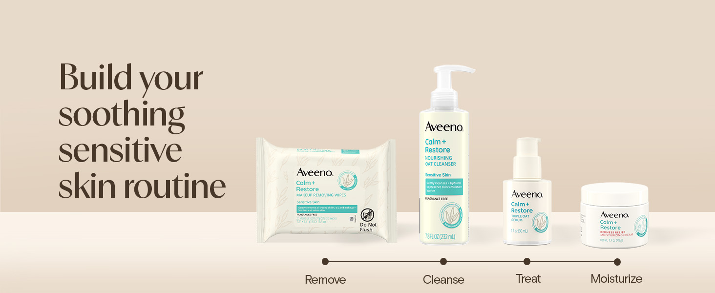 Redness Relief Calming Skin Care Routine