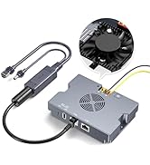 EDUP Starlink PoE Splitter Kit with Fan Heat Sink for Starlink Mini & Gen 3 Dish, 350W Power, 52V...