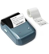2 Inch Label Printer B1 with Tape, Wireless Bluetooth Portable Sticker Maker, Small Business Ther...