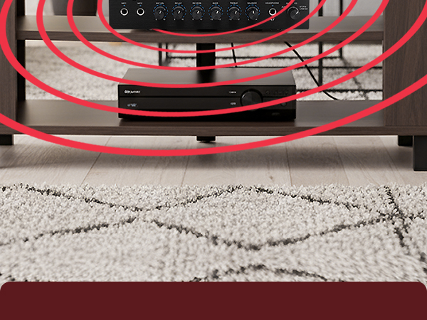 pads isolation pad subwoofer recoil speaker monitor isolator rubber riser audio platform studio