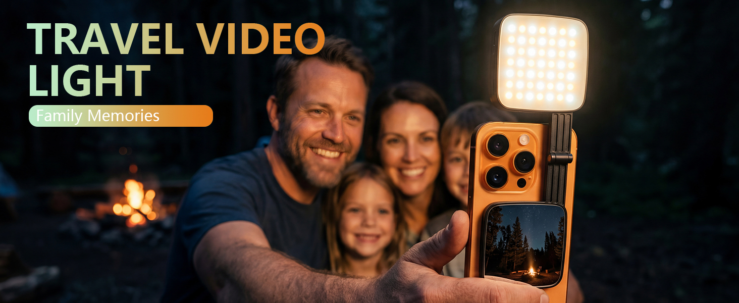Travel Video Light