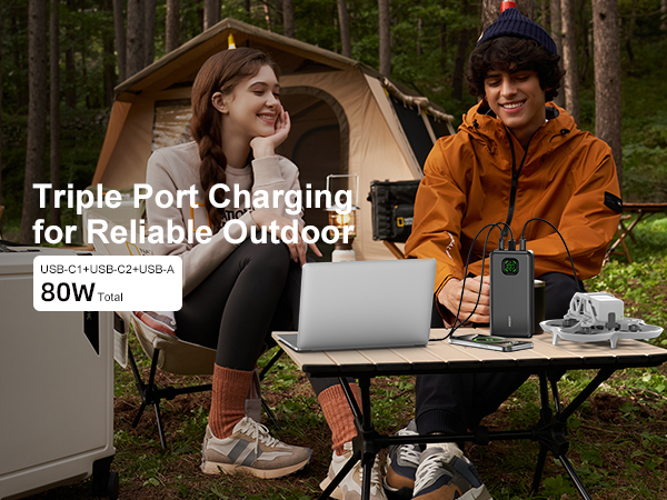 100W Total Dual Port