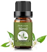 Sedbuwza Neroli Essential Oil, 100% Pure Organic Neroli Aromatherapy Gift Oil for Diffuser, Humid...