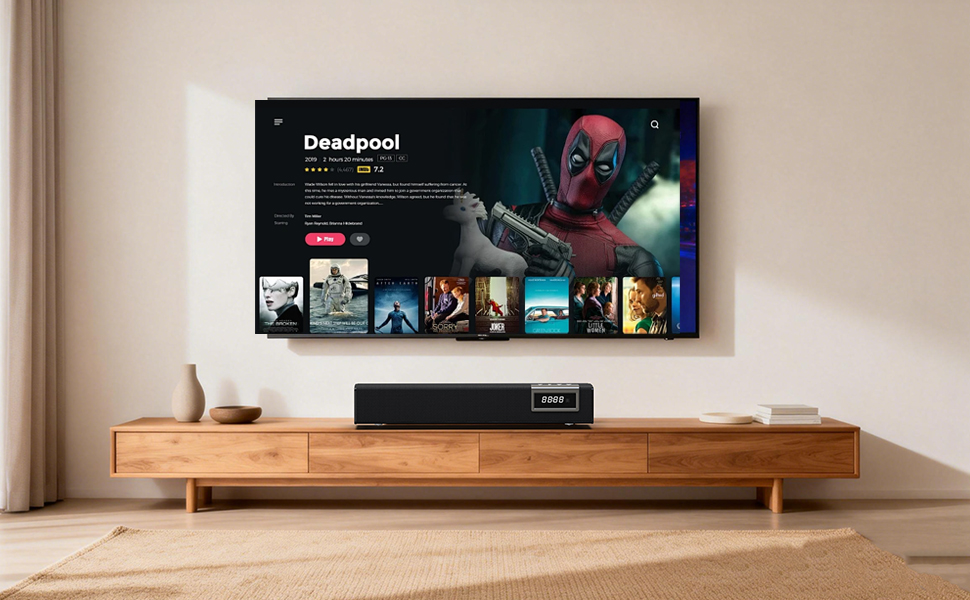 barra de sonido para tv