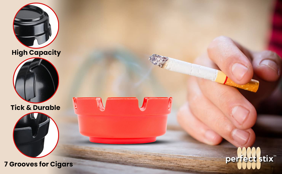 Red Ashtrays