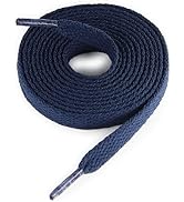 CCSOFTIME 3 Pairs Flat Shoe Laces for Sneakers,Shoelaces for Air Force 1,Boot Strings for Women M...