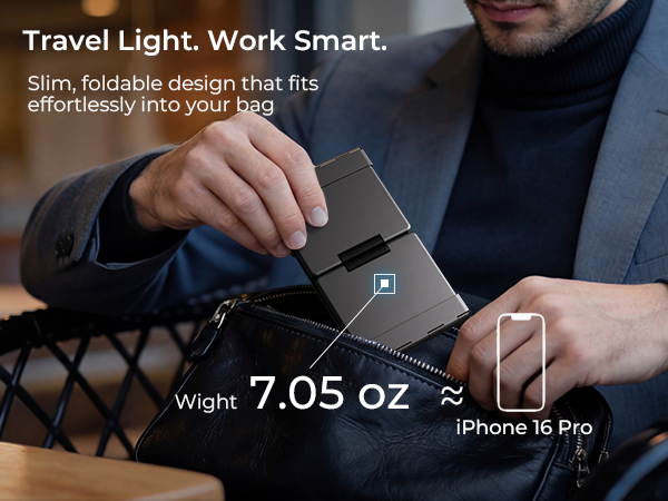 Folding Keyboard with Touchpad