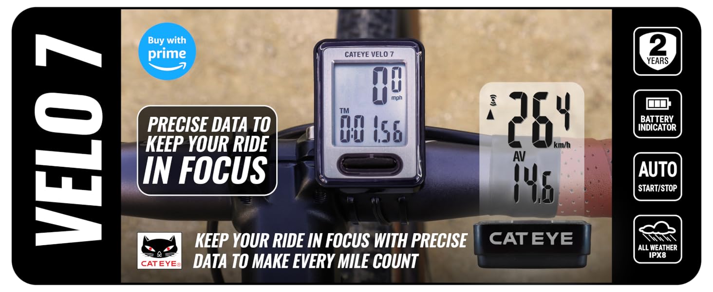 VELO 7 - keep your ride in focus
