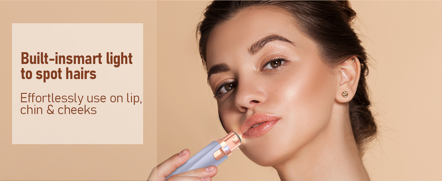 Eyebrow Trimmer Facial Hair Removal for Women