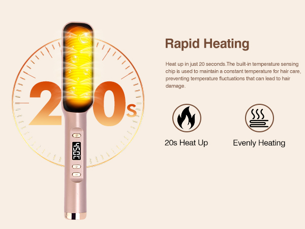 Hair Straightener Brush