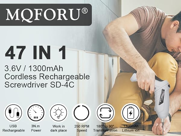  Cordless Screwdriver