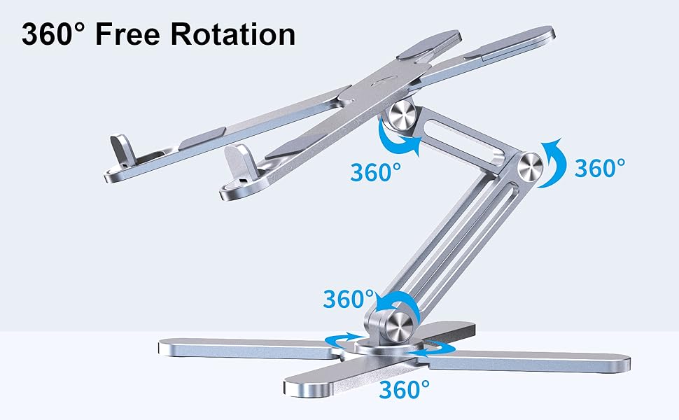 rotating laptop stand