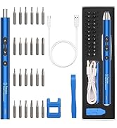 LOFICOPER Cordless Electric Screwdriver, 28 in 1 Precision Screwdriver Kit, Electronic Repair Too...