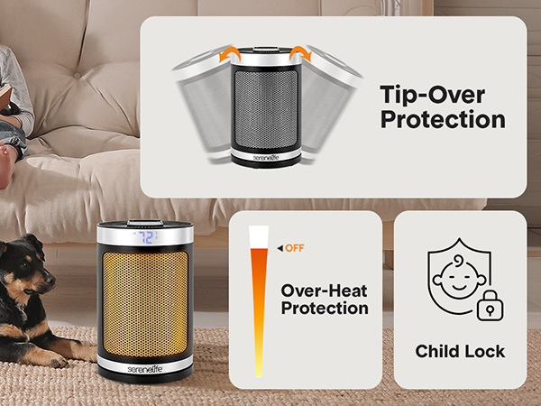 space heater heaters for indoor use portable electric office small mini battery powered operated