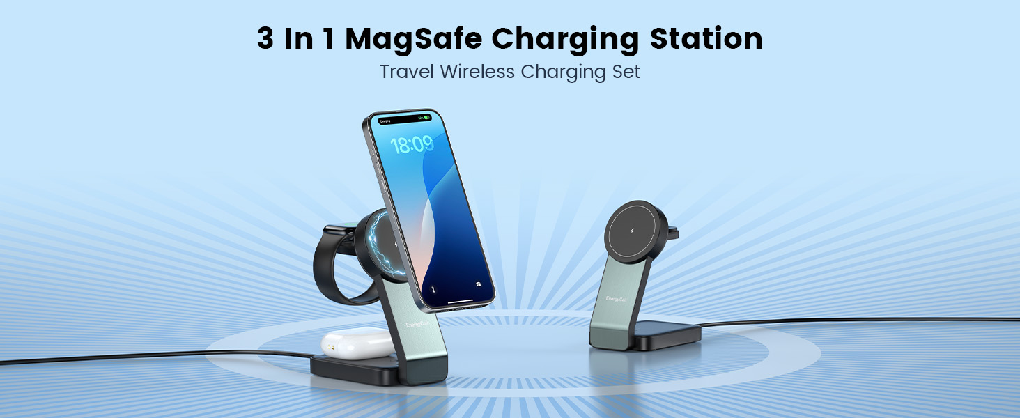 3-in-1 Wireless Charging Station