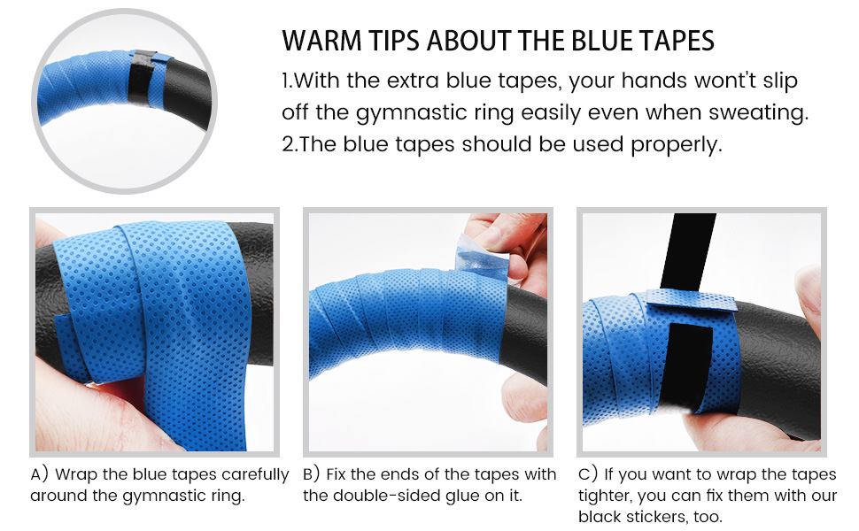 28 mm ABS Gymnastic Rings