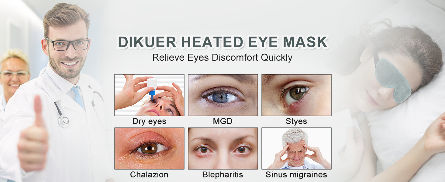 heated eye masks for dry eyes