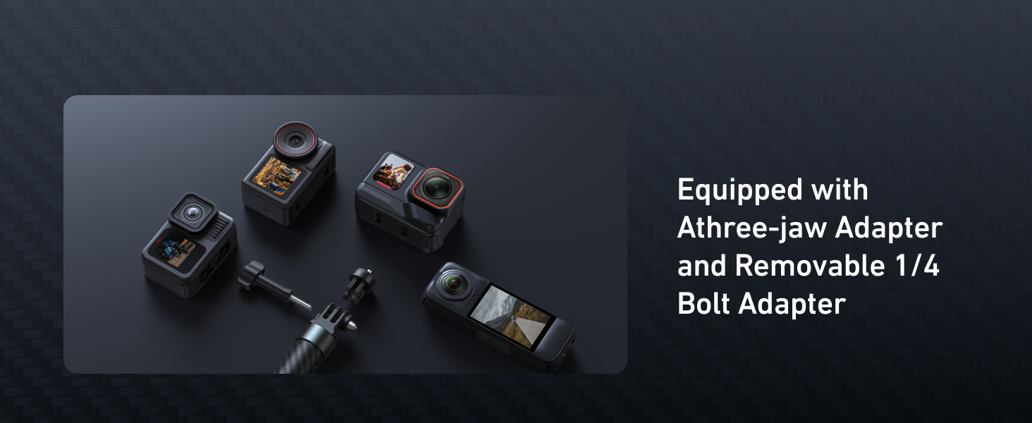 Selfie Stick Long Pole Invisible for GoPro