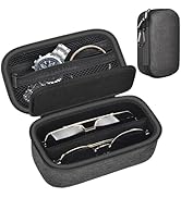 Grapsa Travel Sunglass Organizer Case for Quay Polarized Sunglasses Men Women, Trendy Glasses Sto...