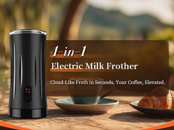 4-in-1 Electric Milk Frother
