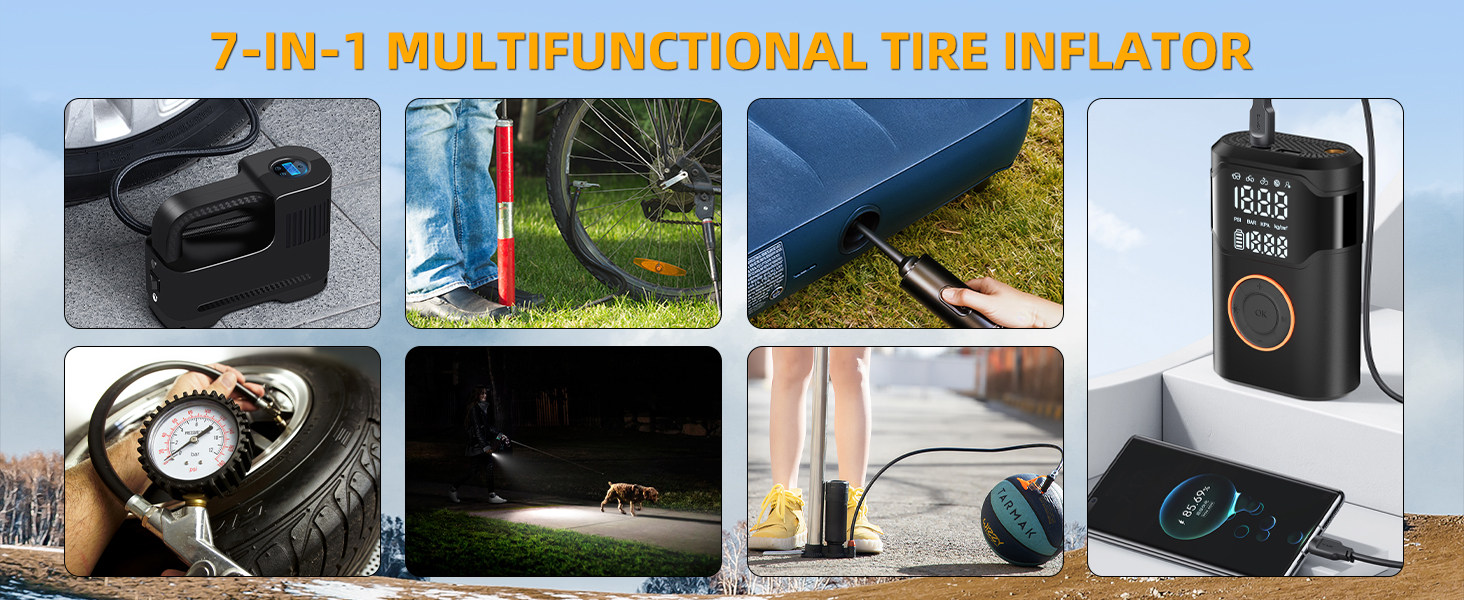 air pump for car tires