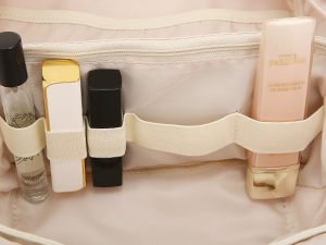 Travel Makeup Bag for Women Fashion Large Capacity Pouch Open Flat Cosmetic Portable Organizer