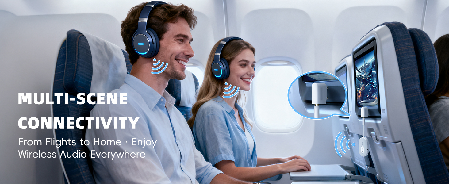 bluetooth adapter for headphones bluetooth connector for airplane headphone bluetooth adapter