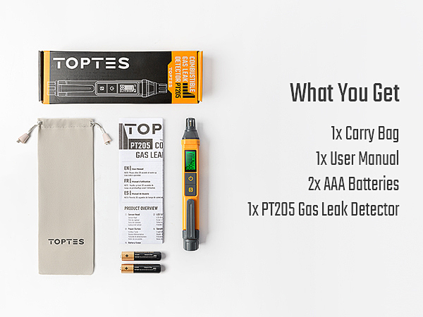 PT205 Gas leak detector natural gas detector
