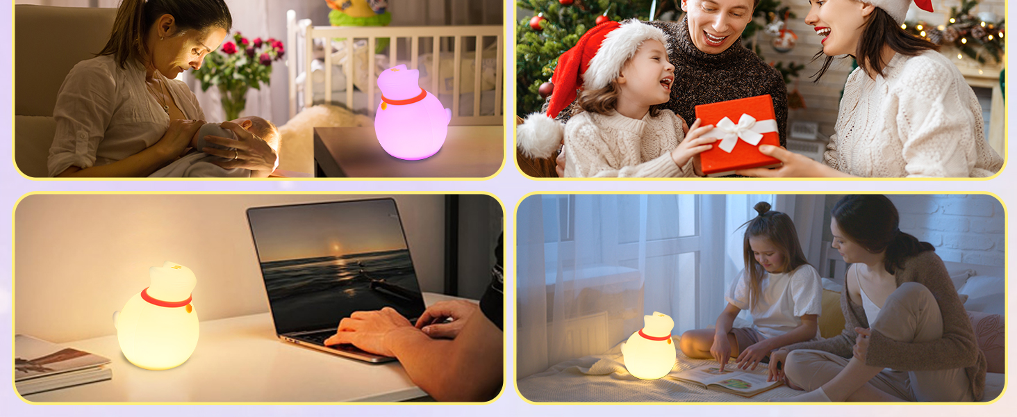 kitty night light nightlight for kids kids touch lamp portable night light kids